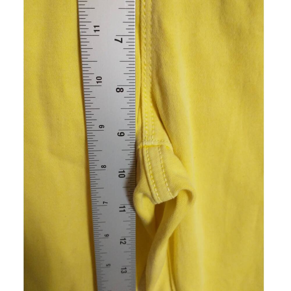Michael Kors Izzy Cropped Skinny Jeans. Women's Size 8. Yellow. - Picture 10 of 12